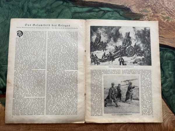 Antiquariat - Heft - Die große Zeit - Illustrierte Kriegsgeschichte - Heft 1 +++EINZELSTÜCK+++