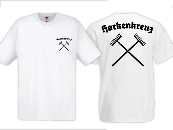 Frauen T-Shirt - Harkenkreuz - schwarz