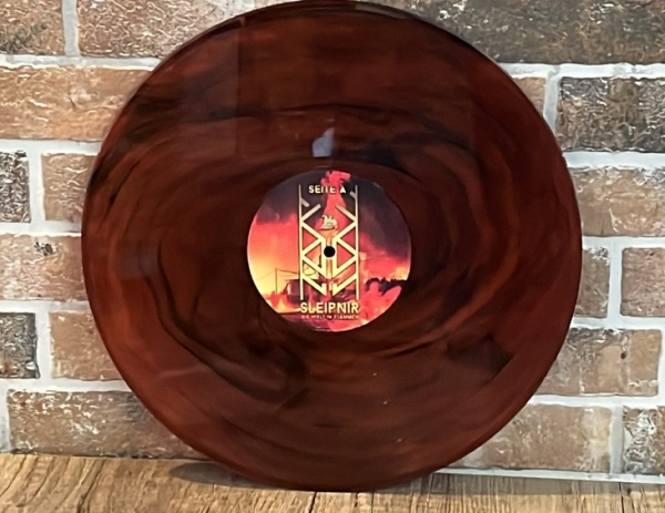 Sleipnir - Sleipnir-Doppel-LP - „Die Welt in Flammen“ - Variante 2
