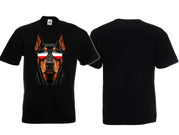 Frauen T-Shirt - Brille - Doberman - SWR