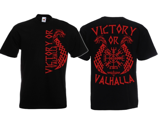 T-Hemd - Victory or Valhalla