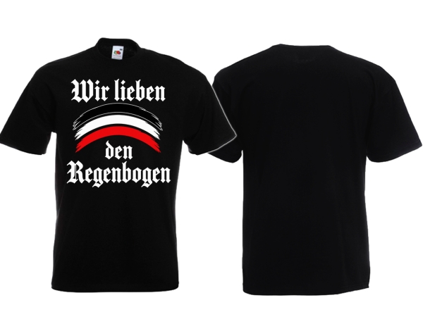 T-Hemd - Wir lieben den Regenbogen