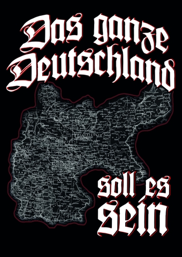 Das ganze Deutschland soll es sein - Kaiserreich - Aufkleber