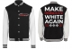College Jacke - schwarz/weiß - Make Germany White Again