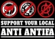 Support Anti-Antifa - Aufkleber