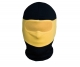 Sturmhaube - schwarz - gelb - schwarz ()