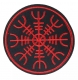 Aufnäher - Vegvisir - rot