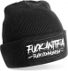 Mütze - BD - Fuck Antifa - Fuck Communism - schwarz/weiß