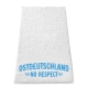 Handtuch - Ostdeutschland - No Respect - weiß/blau