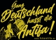 Ganz Deutschland hasst die Antifa Motiv 2 - Aufkleber
