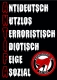 NUTZLOSE ANTIFA - Aufkleber
