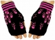 Handschuhe - Pink Skulls