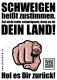 Hol dir dein Land zurück! - Aufkleber