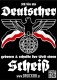 Ich bin als Deutscher geboren und schulde der Welt einen Scheiß - Aufkleber