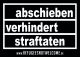 Abschieben verhindert Straftaten - Aufkleber