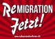 Remigration Jetzt! - Aufkleber