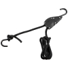 Spannseil - 11 mm - 2 Meter - mit Ratschensicherung - schwarz