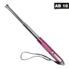 Mini Teleskop Abwehrstock - 13 Zoll - Mit Clip + Handschlaufe - pink KH