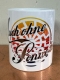 Tasse - Auch ohne Sonne braun - Retro