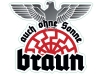 PVC Aufkleber - Auch ohne Sonne braun