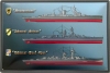 Holzschild - 20x30cm - Deutsche Kriegsmarine - Bismrack & Tirpitz