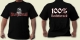 T-Hemd - Kraftschlag - 100% Rechtsrock - schwarz