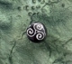 Piercing - Triskele - Tunnel - 10 mm - Ohrschmuck +++EINZELSTÜCK+++