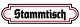 Emailleschild - Sonderformat - Stammtisch - SWR