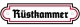 Emailleschild - Sonderformat - Rüstkammer - SWR