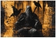 Vliestapete - Odin auf Thron mit Hugin & Munin