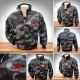 Harrington Jacke - bestickt - Division Deutschland - mit Kapuze - dark splinter