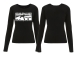 Frauen - Sweatshirt - Problemlöser - schwarz