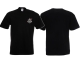 Frauen T-Shirt - Eiserner Löwe - kleines Löwenlogo - schwarz