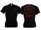 Frauen T-Shirt - Black Sun - Flamme Empor - Motiv 1
