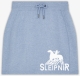 Frauen - Rock - kurz - Sleipnir - Logo - blue heather/weiß