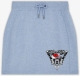 Frauen - Rock - kurz - Krawallgirl - Motiv 3-2 - blue heather
