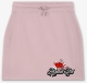 Frauen - Rock - kurz - Krawallgirl - Motiv 3-1 - sueded miami pink