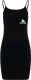 Kleid - Stretch Jersey Slim Dress - Sleipnir - Logo - schwarz
