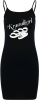 Kleid - Stretch Jersey Slim Dress - Krawallgirl - schwarz