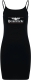 Kleid - Stretch Jersey Slim Dress - Heimatliebe - stolz & treu - Motiv 2 - schwarz