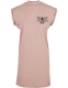 Kleid - Turtle Extended Shoulder Dress - Anti Antifa - Adler mit Schlagring - dusk rose