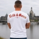 Erik & Sons - T-Shirt - FRAKTUR weiss