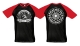 Raglan T-Shirt - Eiserner Löwe - Gold gab ich für Eisen - schwarz/rot