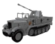 Bausatz - Mould King - 20048 - 3.7mm Flak Halbkettenfahrzeug