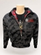 Harrington Jacke - bestickt - Division Deutschland - night camo