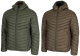 Thermojacke - wendbar - gesteppt - oliv/braun