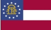 Fahne - Georgia