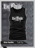 Muskelshirt/Tank Top - Eine Familie - Frontdruck - schwarz