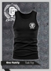 Muskelshirt/Tank Top - One Family - Ehrenkranz - schwarz