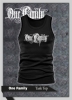 Muskelshirt/Tank Top - One Family - Frontdruck - schwarz